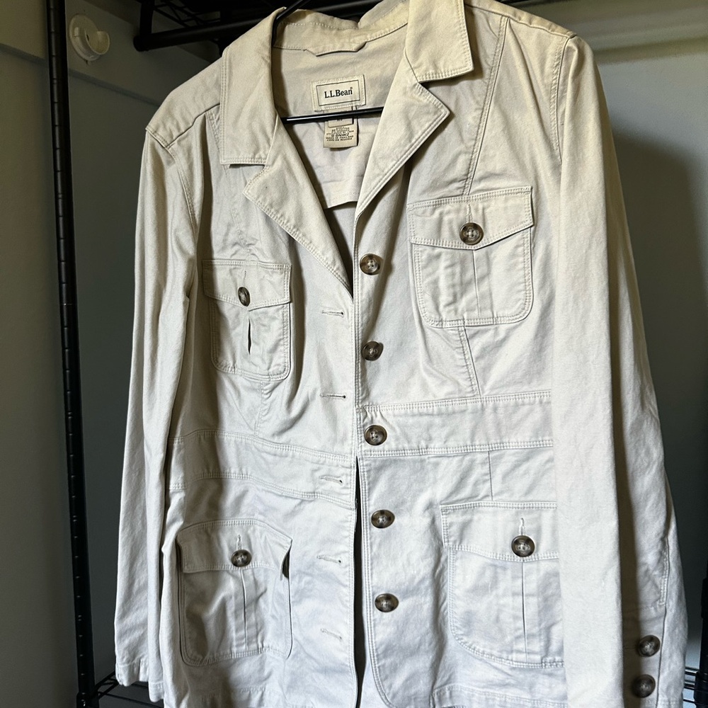 L.L. Bean Women’s Light Tan Field Jacket